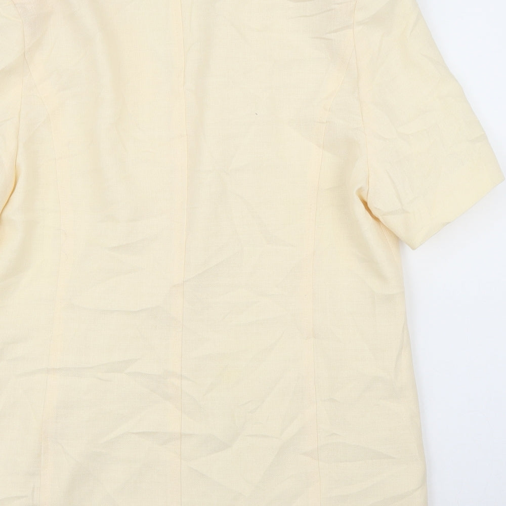 Classics Womens Ivory   Basic Blouse Size 16