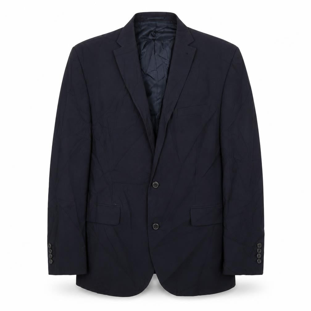 Fellini Mens Blue   Jacket Suit Jacket Size 42