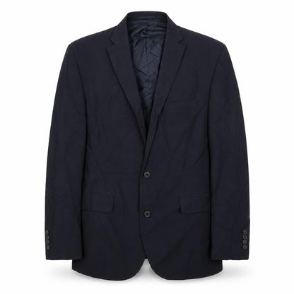 Fellini Mens Blue   Jacket Suit Jacket Size 42