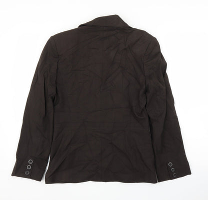 Next Womens Brown   Jacket Blazer Size 10