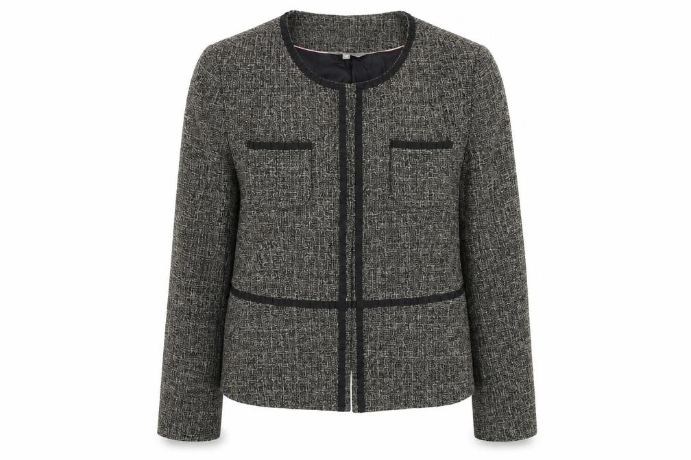 Mia Moda  Womens Brown   Jacket Blazer Size 14
