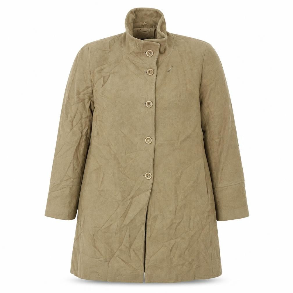 Essentials  Womens Brown   Jacket Coat Size 20