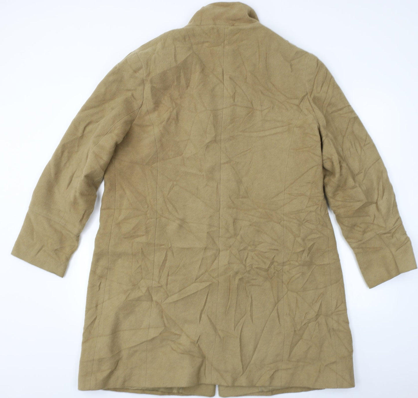 Essentials  Womens Brown   Jacket Coat Size 20