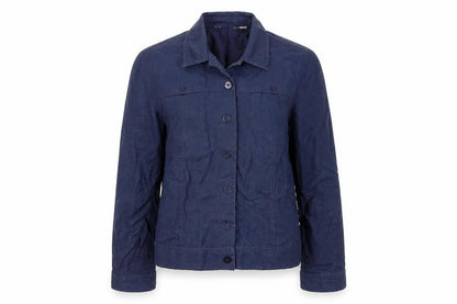 Preworn  Womens Blue   Jacket Blazer Size 8