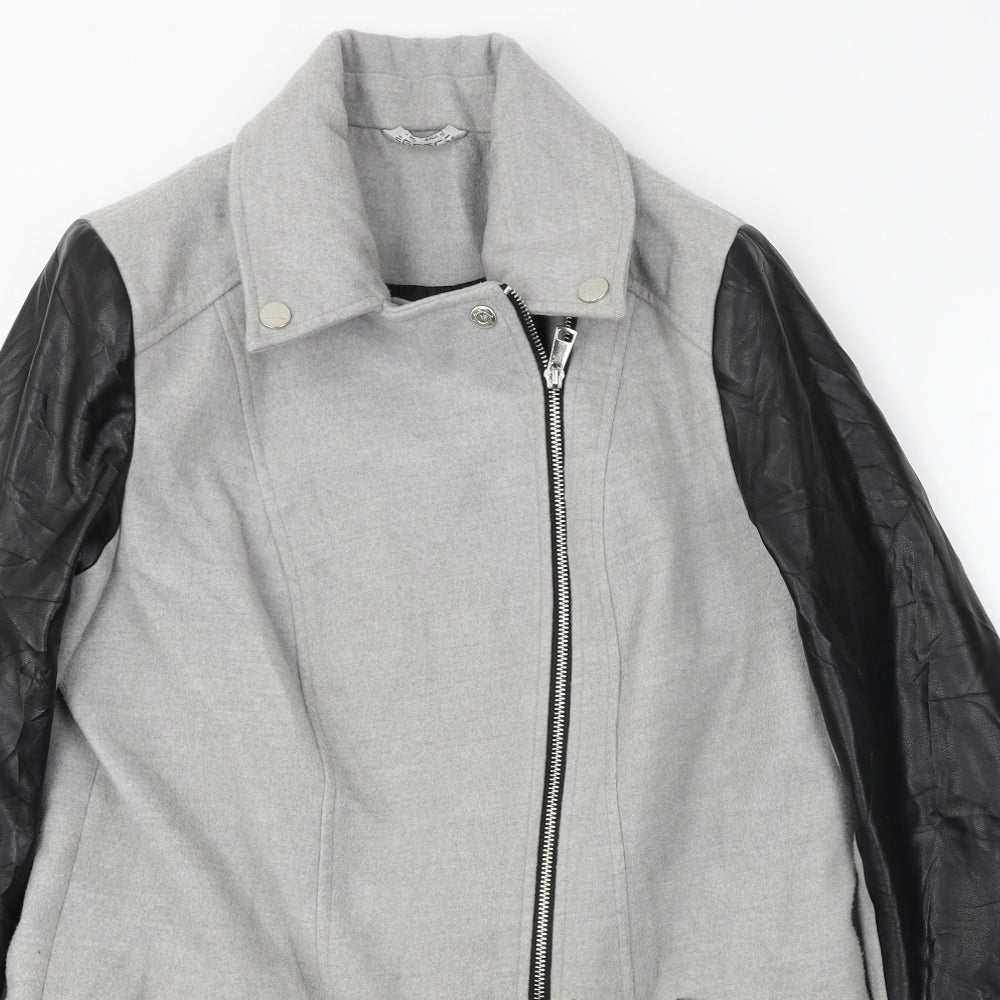 Select  Womens Grey   Jacket Coat Size 12
