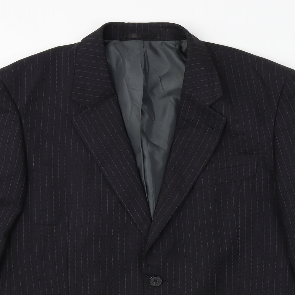 Taylor & Wright  Mens Black   Jacket Blazer Size 44