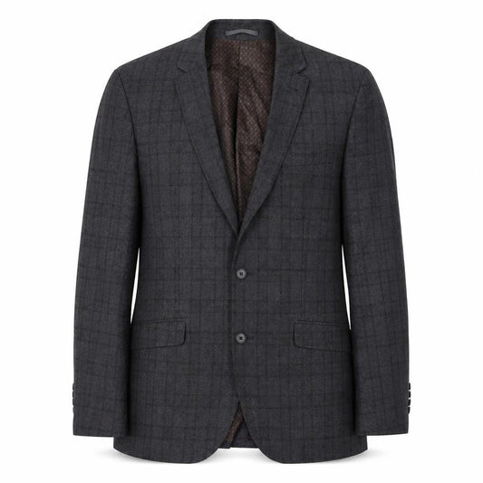 Fellini  Mens Grey Check  Jacket Blazer Size 40