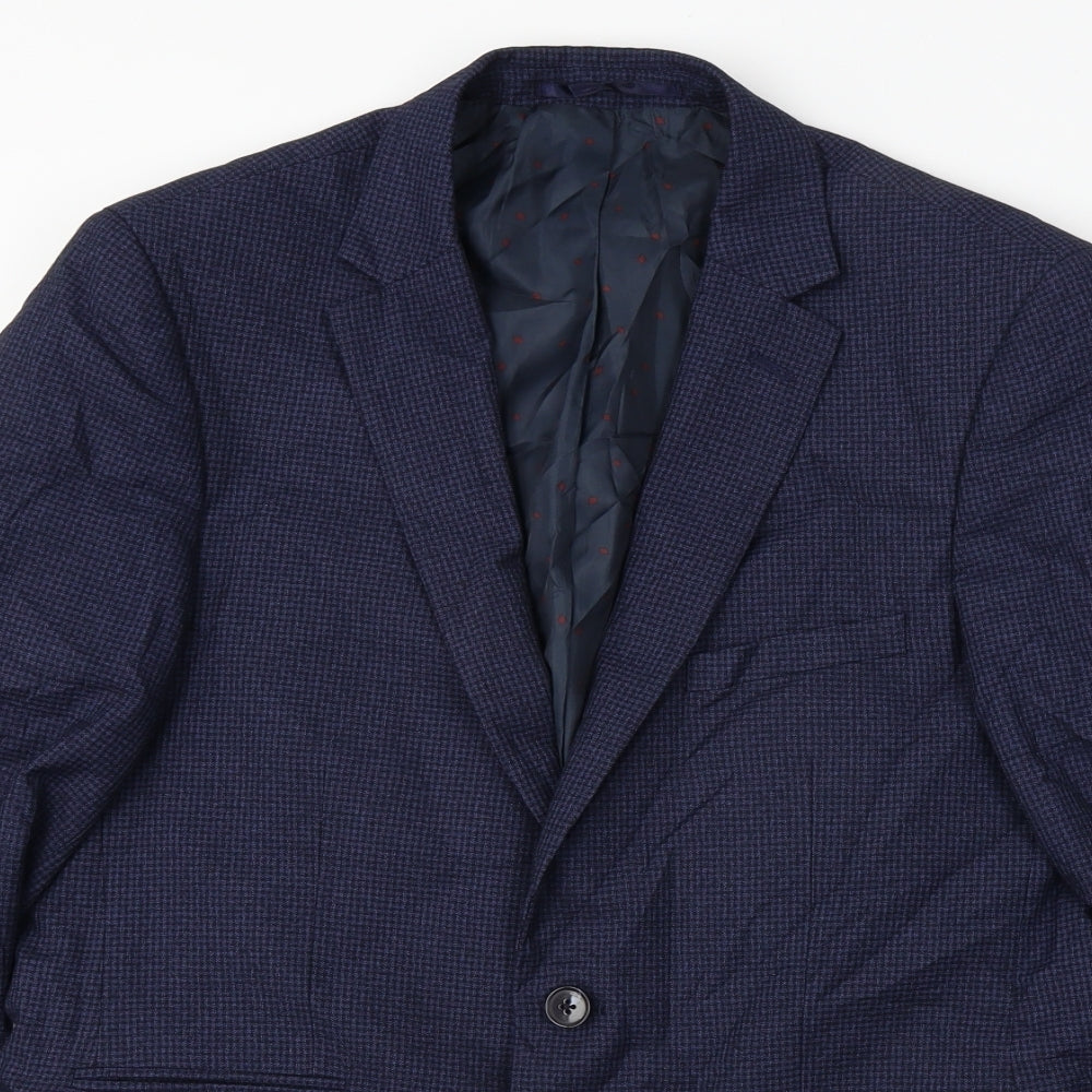 Burton  Mens Blue   Jacket Blazer Size 40
