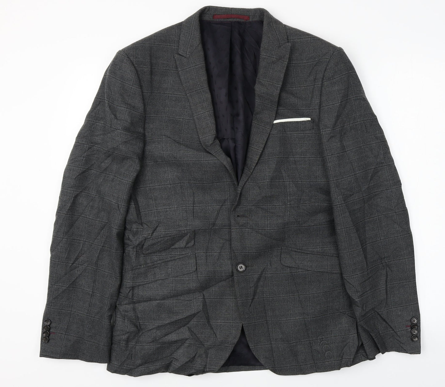 Burton  Mens Grey   Jacket Blazer Size 40