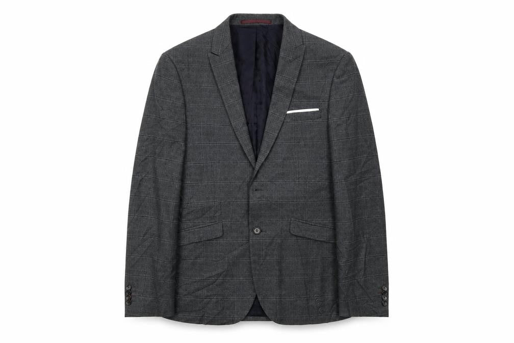 Burton  Mens Grey   Jacket Blazer Size 40