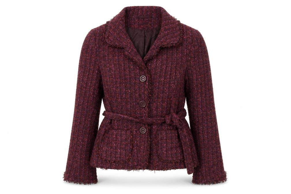 H&M  Womens Purple   Jacket Coat Size 8