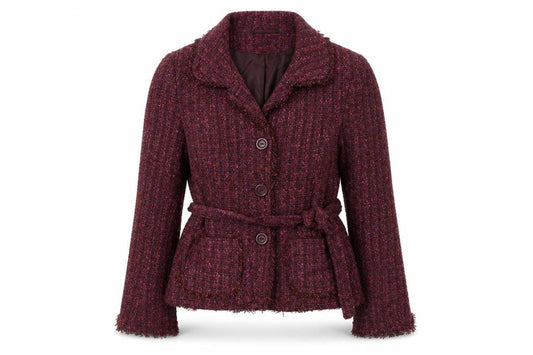 H&M  Womens Purple   Jacket Coat Size 8