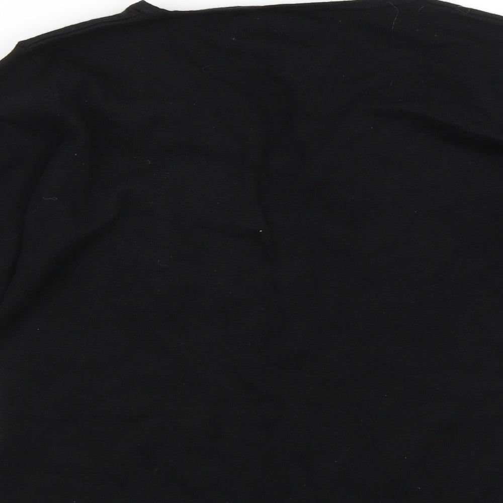 La Vie Womens Black   Pullover Jumper Size 10