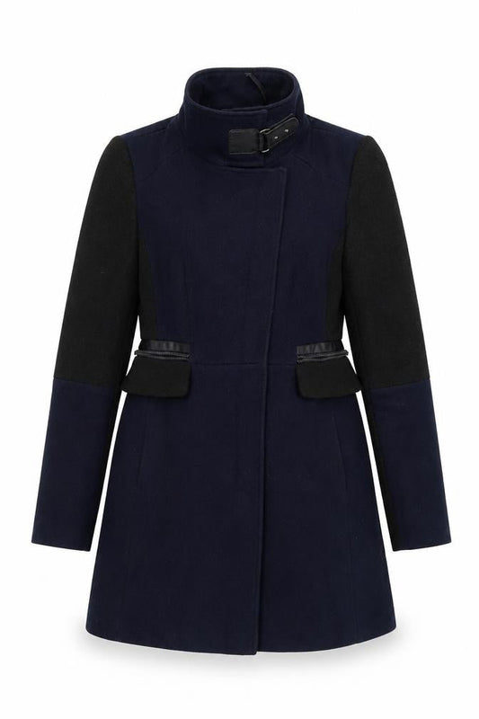 Next Womens Blue   Trench Coat Coat Size 4