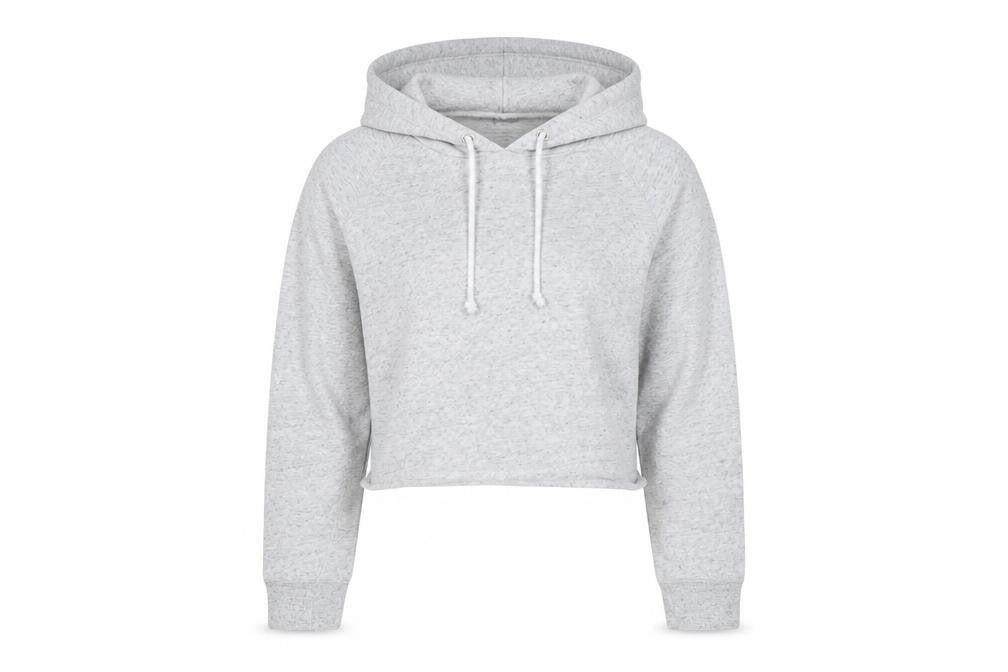 Preworn Womens Grey   Pullover Hoodie Size L
