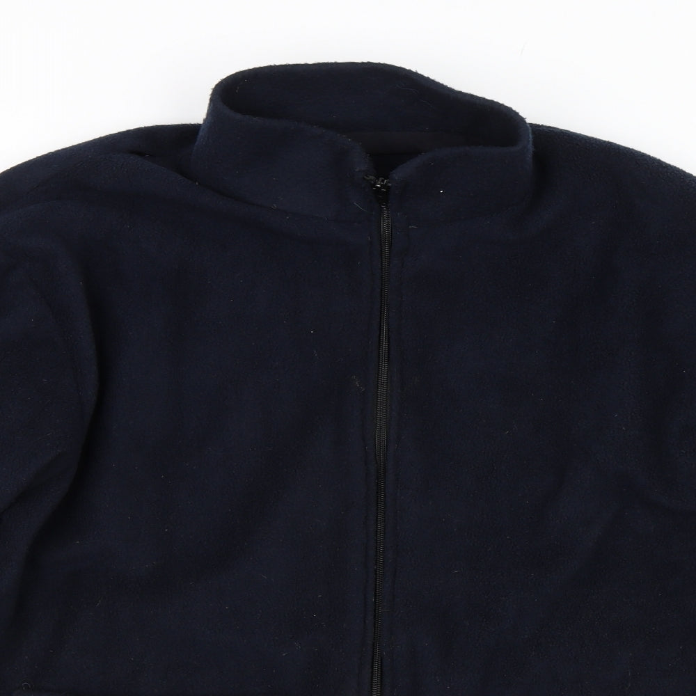 Preworn Mens Blue   Full Zip Sweatshirt Size XL