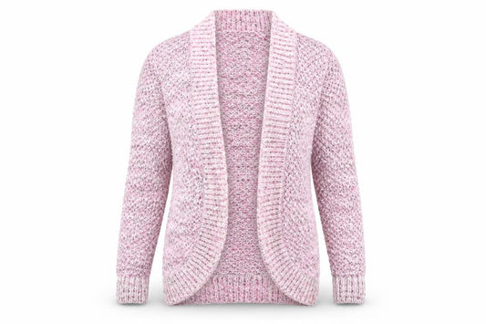 Bonmarché Womens Purple Cardigan Jumper Size S