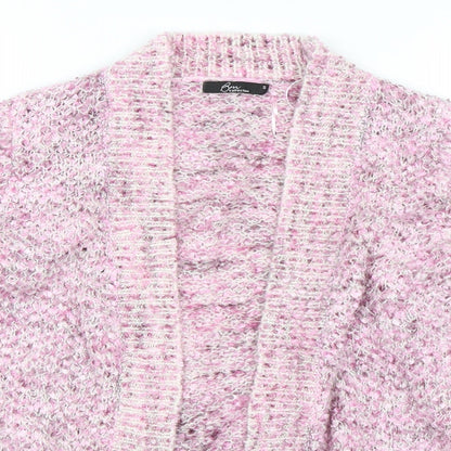 Bonmarché Womens Purple Cardigan Jumper Size S