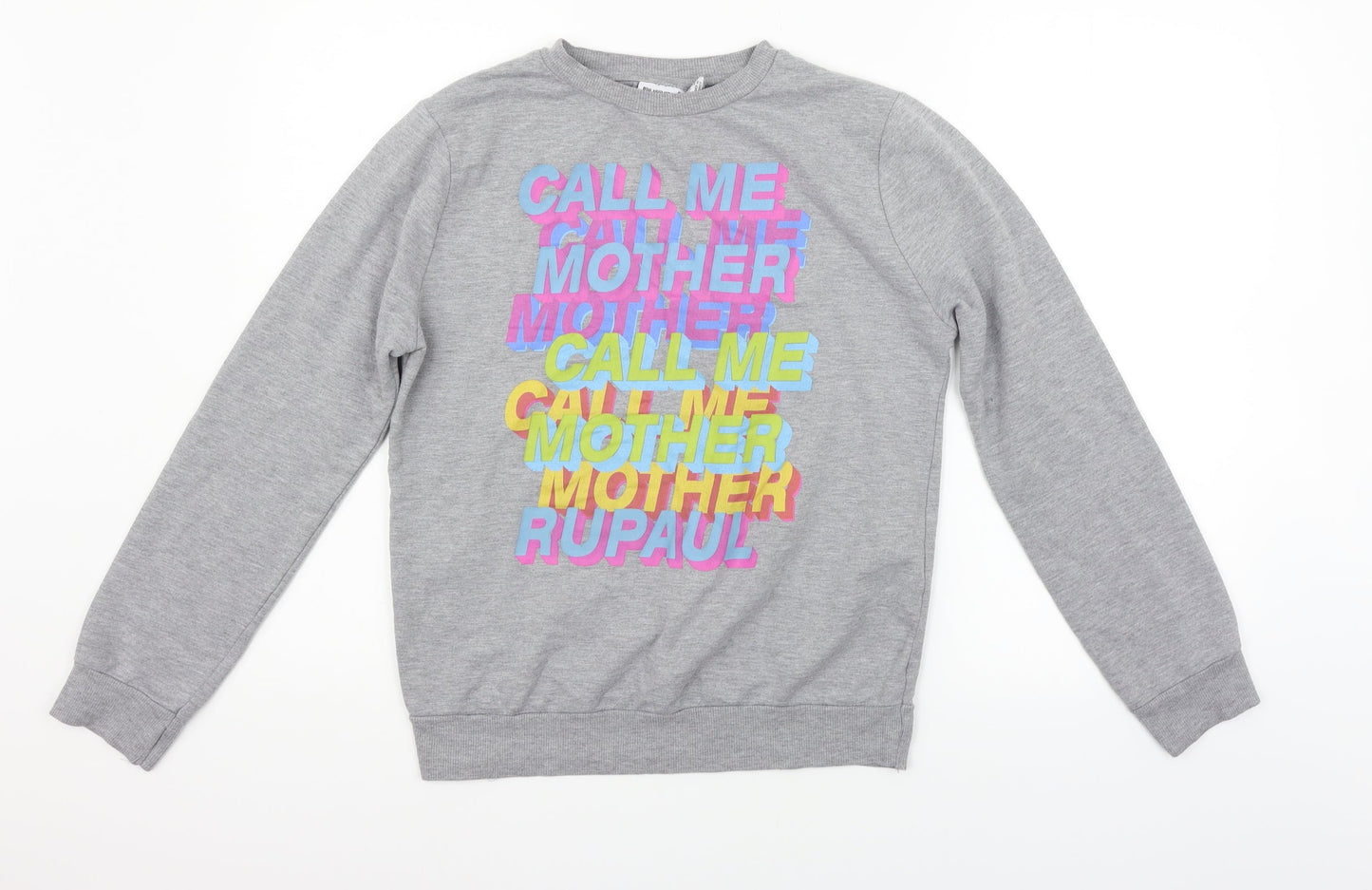 rupaul Womens Grey   Pullover Jumper Size 2XS