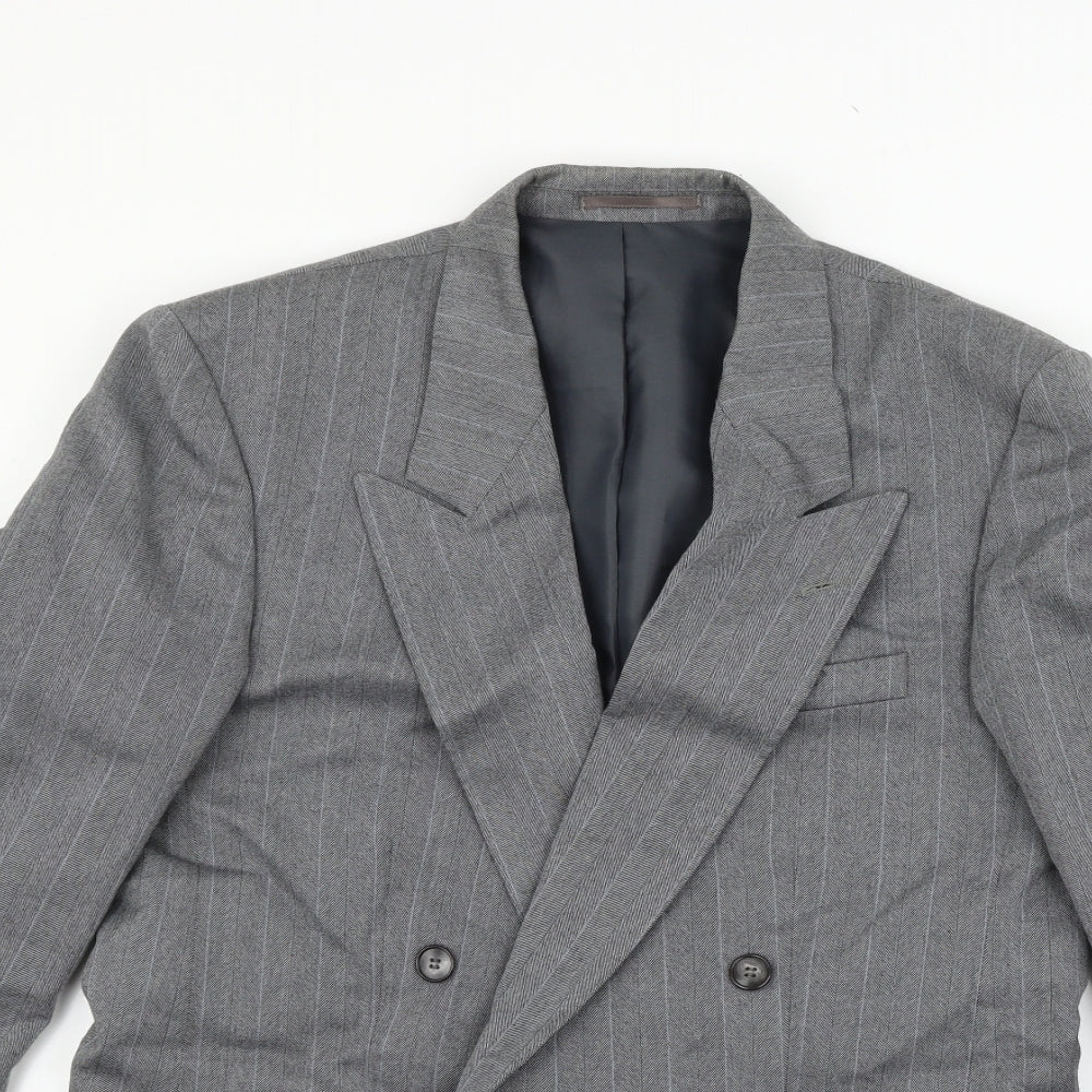 Canada Mens Grey   Jacket Blazer Size L  - washable marks