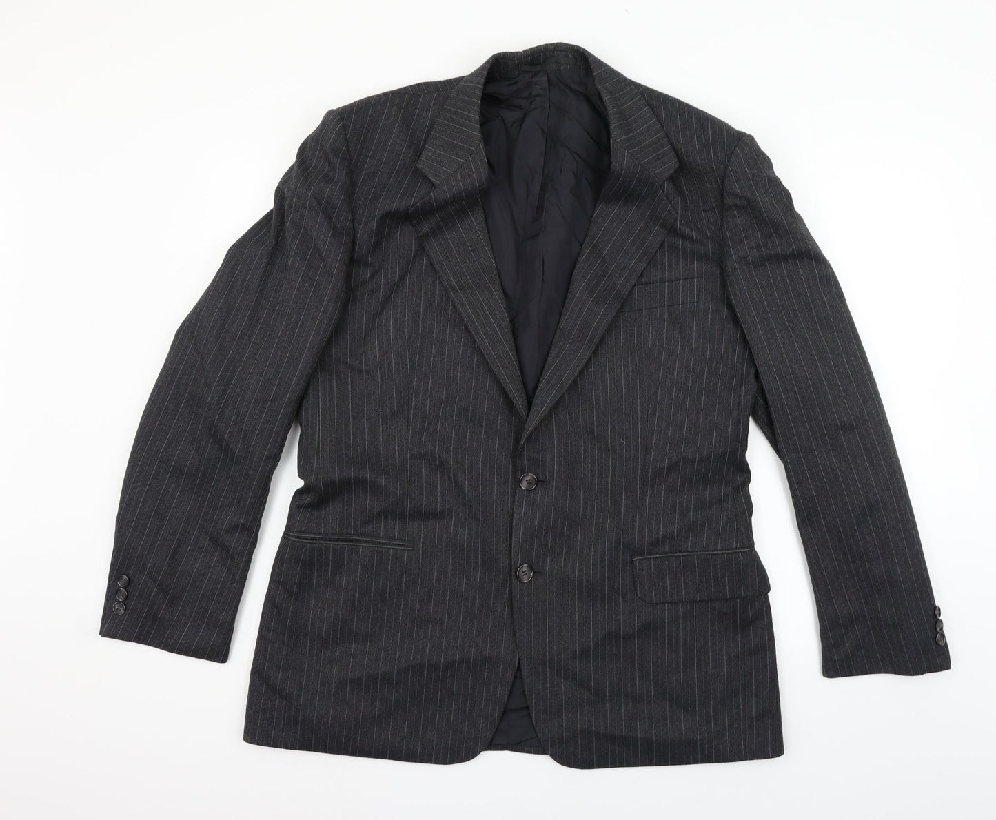 ST MICHAEL Mens Grey   Jacket Blazer Size S