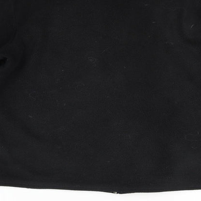 Marks & Spencer Womens Black   Full Zip Jumper Size 16