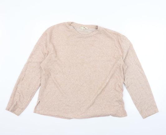 H&M Womens Beige   Pullover Jumper Size M