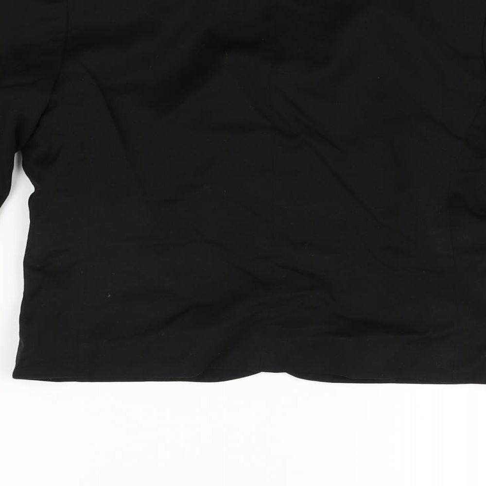 Divided Womens Black   Jacket Blazer Size 8