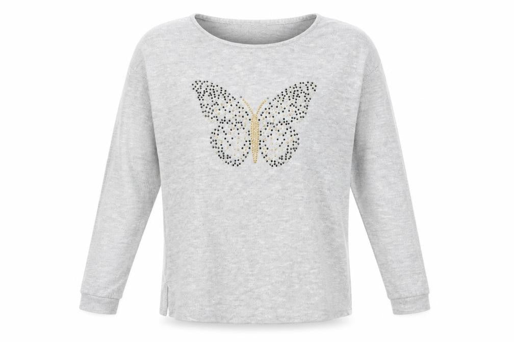 TU Womens Grey   Pullover Jumper Size 8