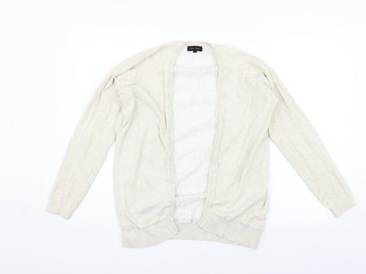New Look Womens Beige   Cardigan Jumper Size 12