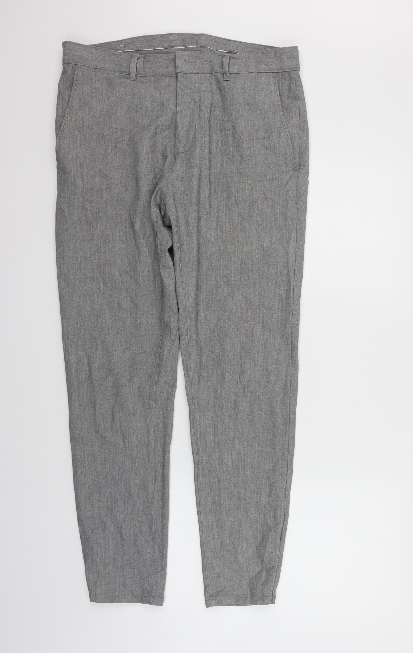 Preworn Womens Grey   Trousers  Size 32 in L27 in