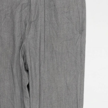 Preworn Womens Grey   Trousers  Size 32 in L27 in