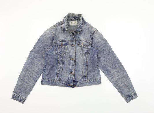 deniem & co Womens Blue   Jacket  Size 10