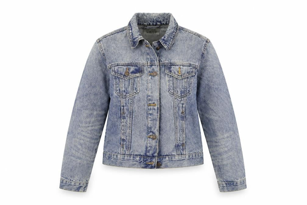 Denim & Co. Womens Blue   Jacket  Size 10