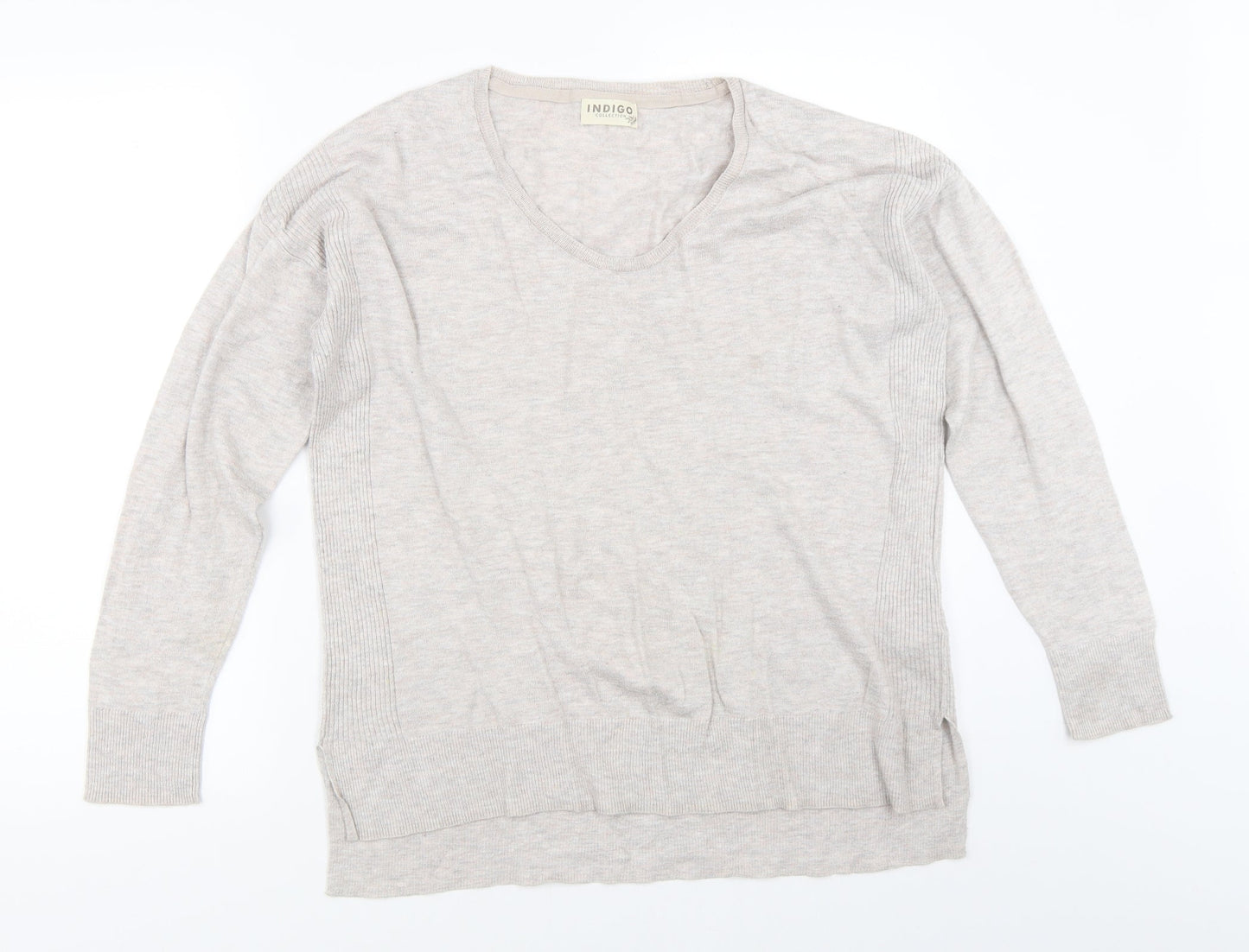 Marks and Spencer Womens Beige   Pullover Jumper Size 12
