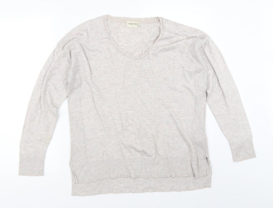 Marks and Spencer Womens Beige   Pullover Jumper Size 12