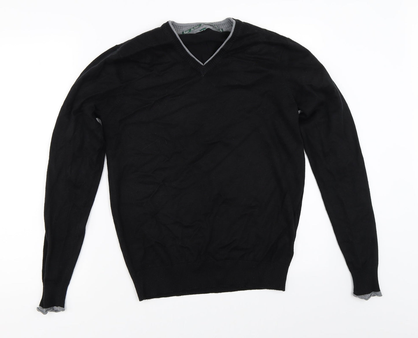 Preworn Mens Black   Pullover Jumper Size M