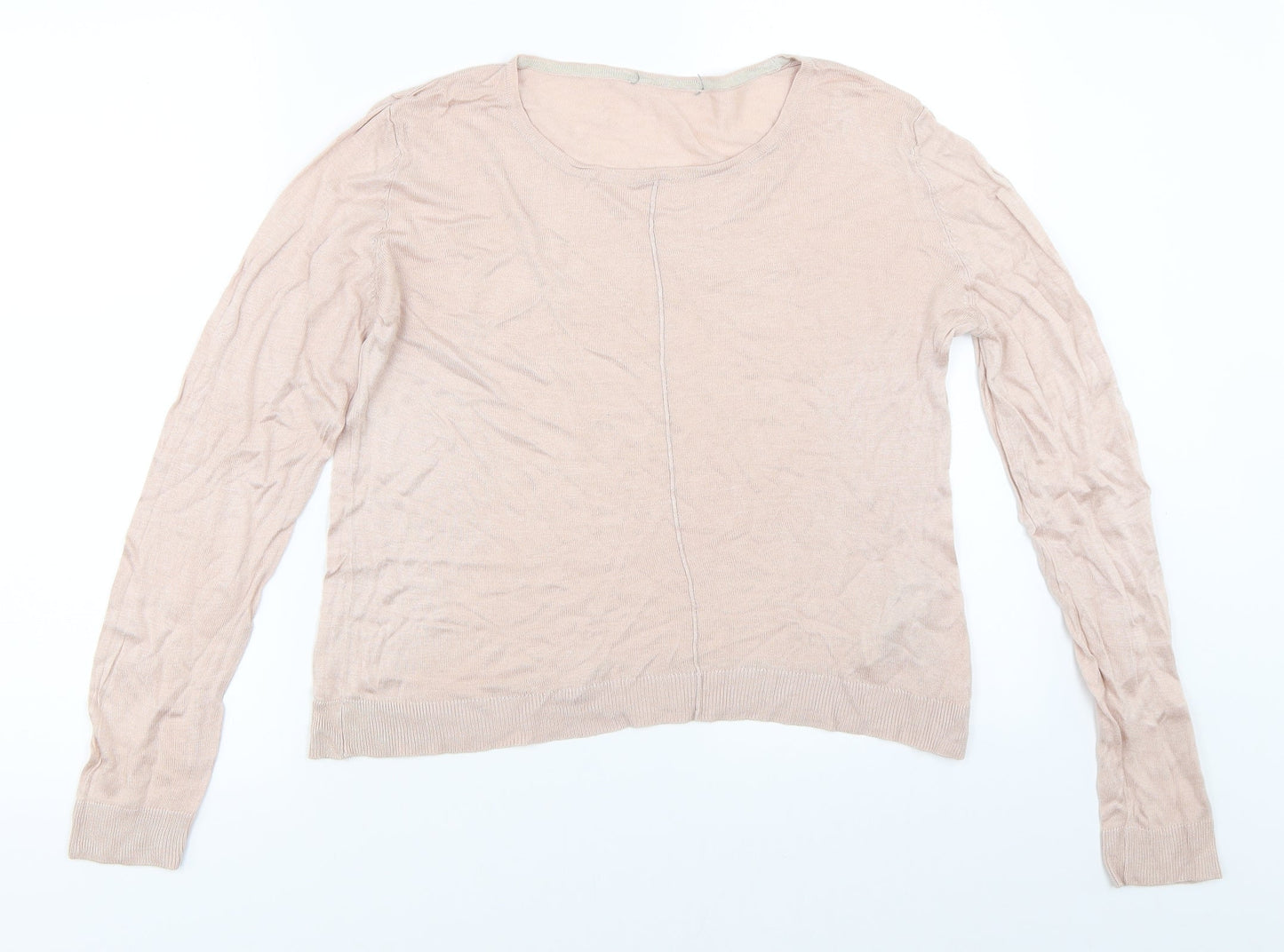 Oasis Womens Pink   Pullover Jumper Size L