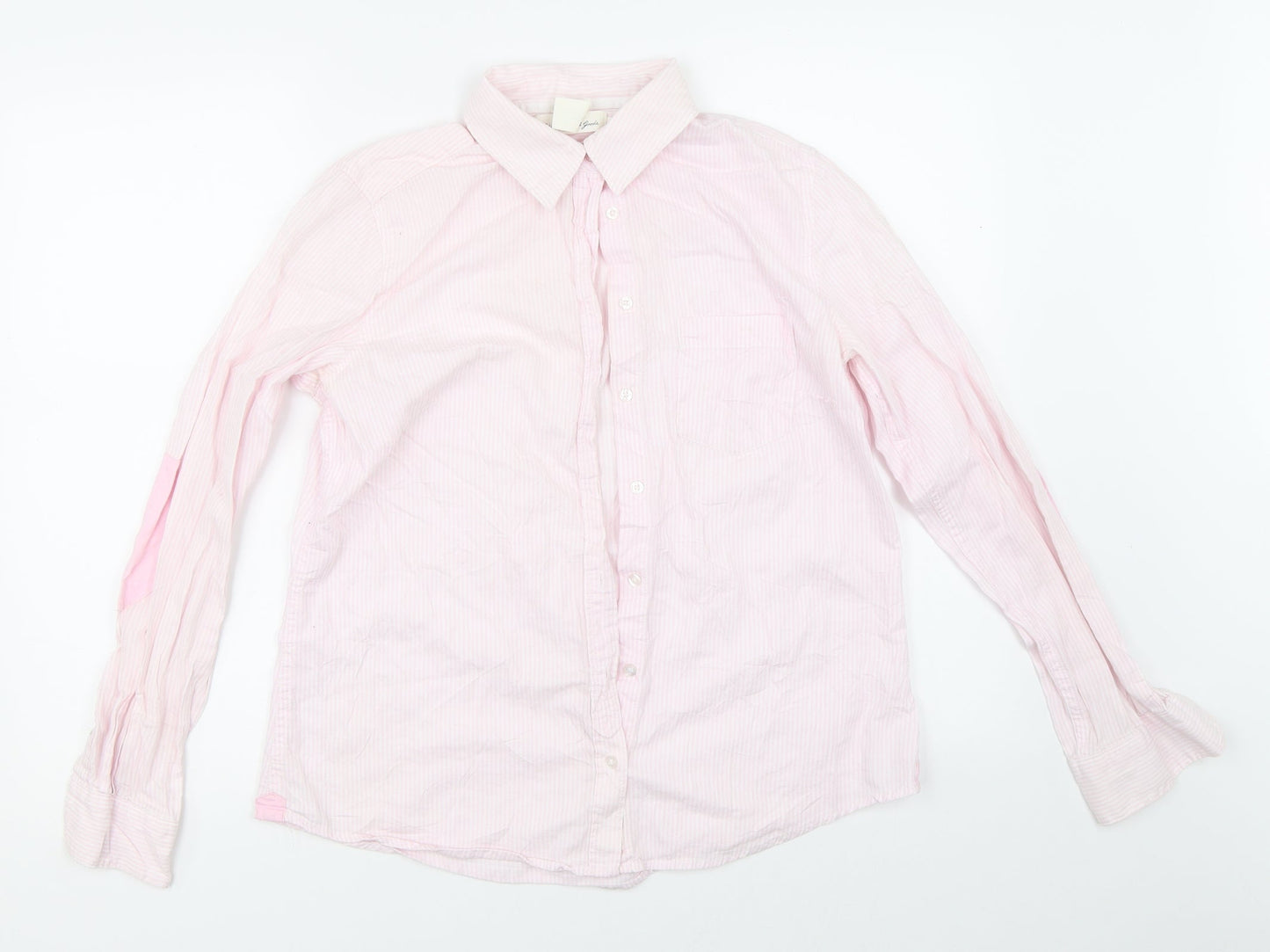 H&M Womens Pink   Basic Button-Up Size 42
