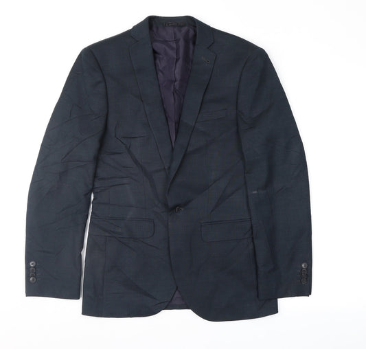 Taylor & Wright Mens Blue   Jacket Suit Jacket Size 36