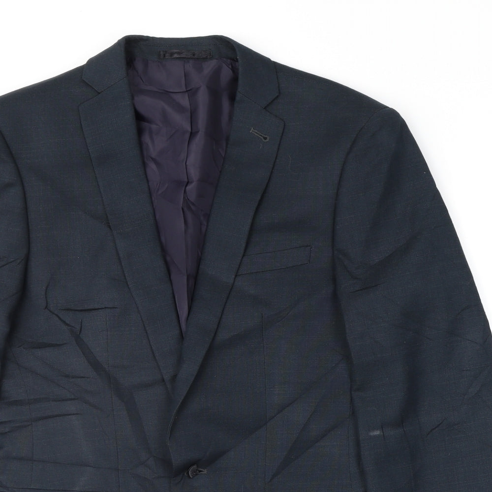 Taylor & Wright Mens Blue   Jacket Suit Jacket Size 36