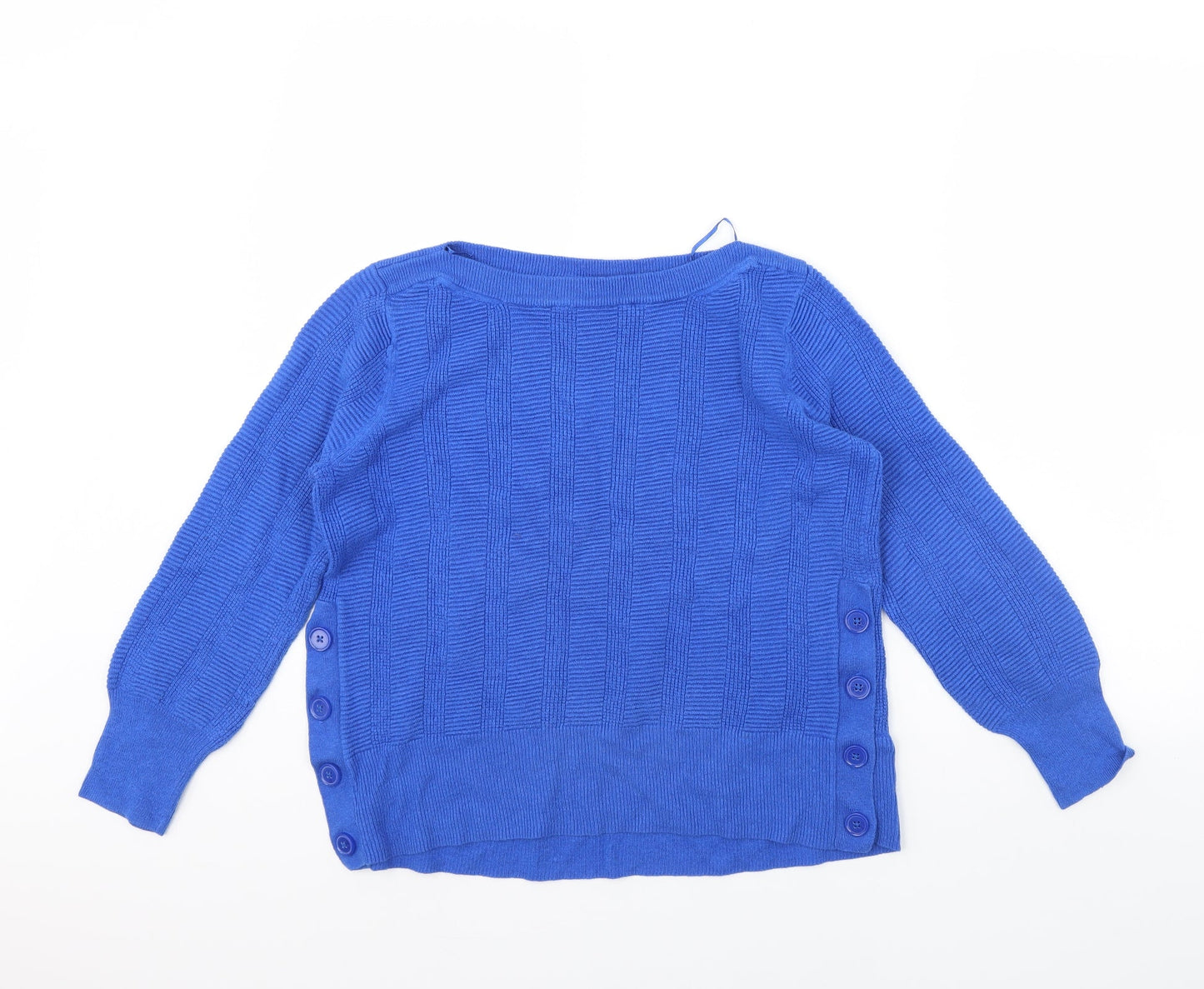 m&s Womens Blue   Pullover Jumper Size 14