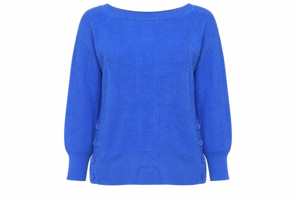 m&s Womens Blue   Pullover Jumper Size 14