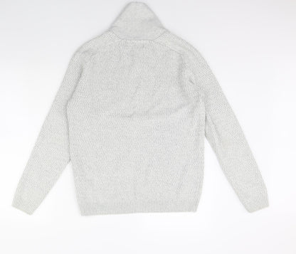 Next Womens Grey   Pullover Jumper Size M
