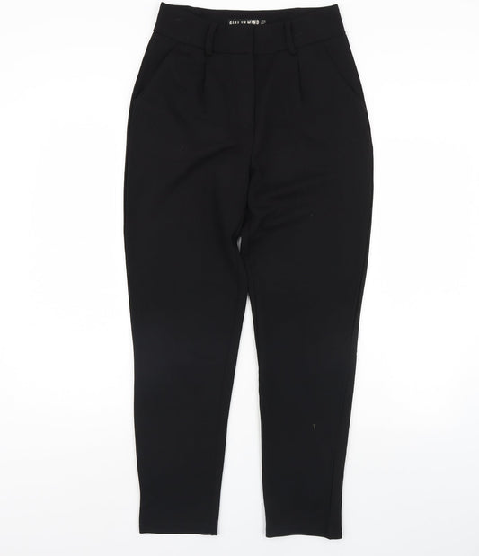 Girl In Mind Womens Black   Dress Pants Trousers Size 10 L30 in