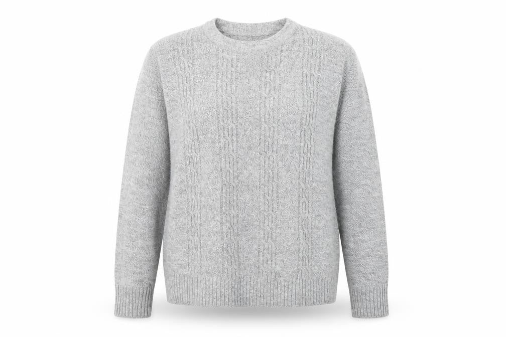 Pure & Natural Womens Grey   Pullover Jumper Size S