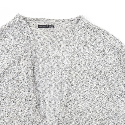 Close-up detail of Atmosphere women’s grey jacket, size M