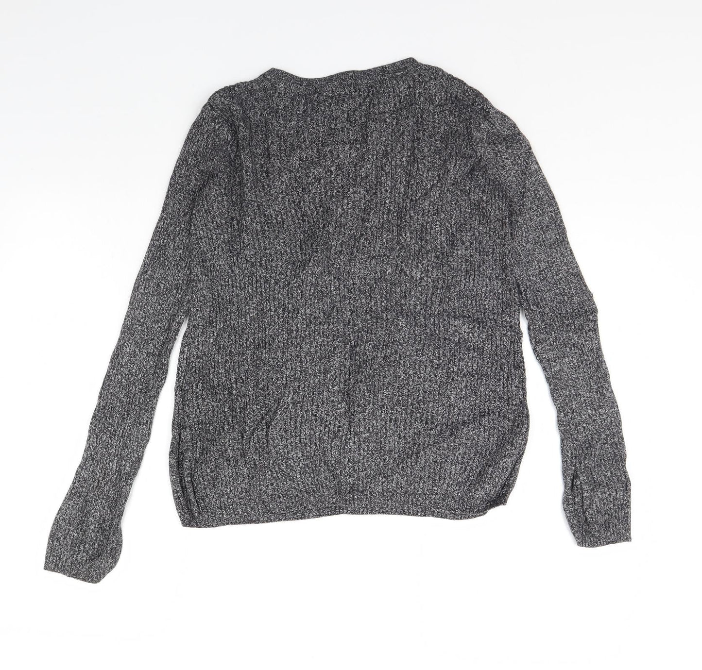 H&M Womens Black   Pullover Jumper Size S