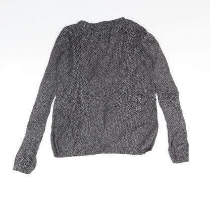 H&M Womens Black   Pullover Jumper Size S