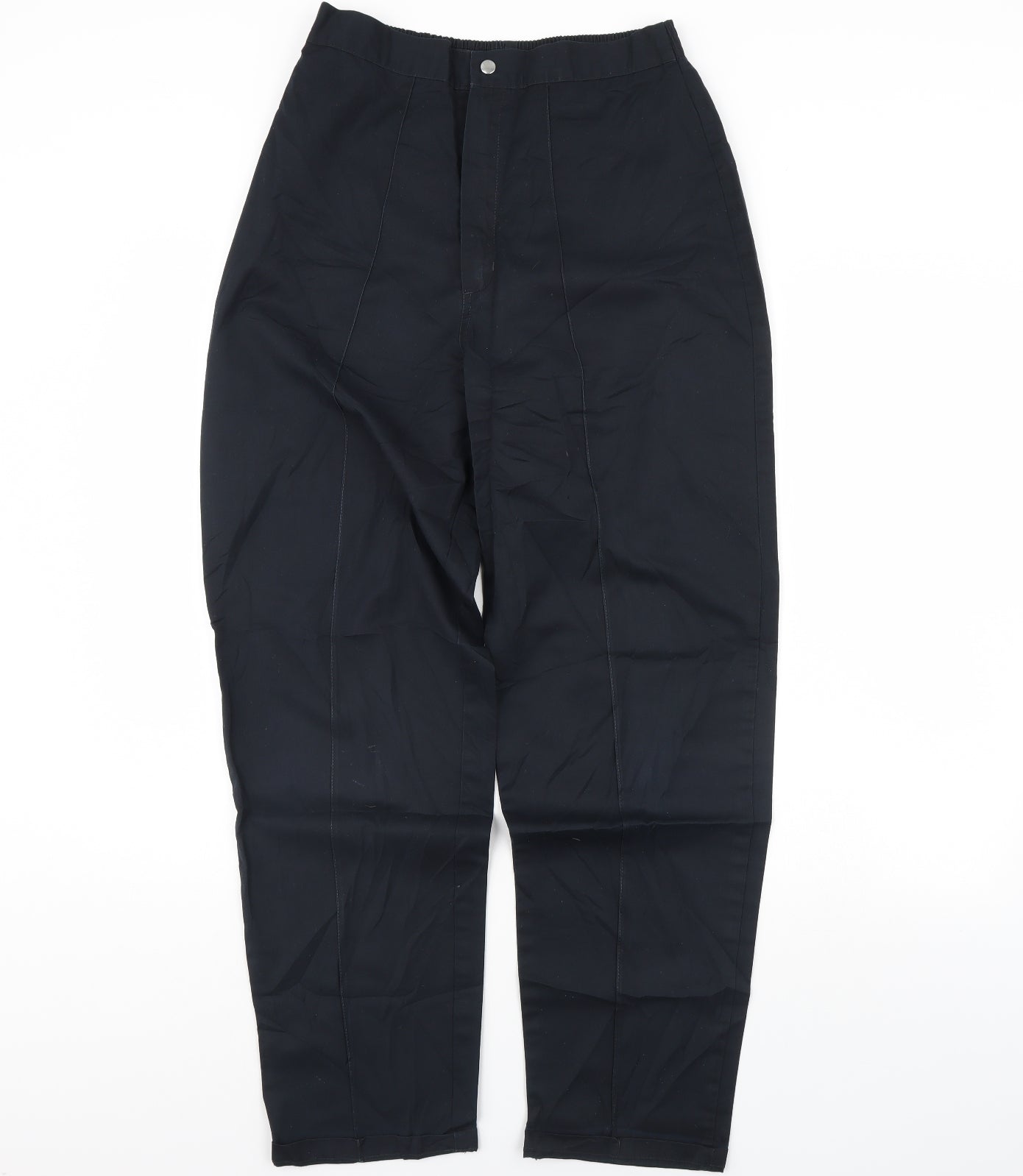 Preworn Womens Black   Trousers  Size 14 L29 in